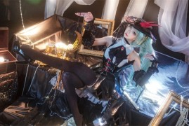 初音未来提灯魔女cos:御坂奈良的异样妩媚