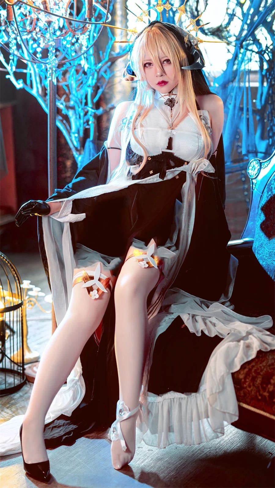 半半子Cosplay怨仇修女