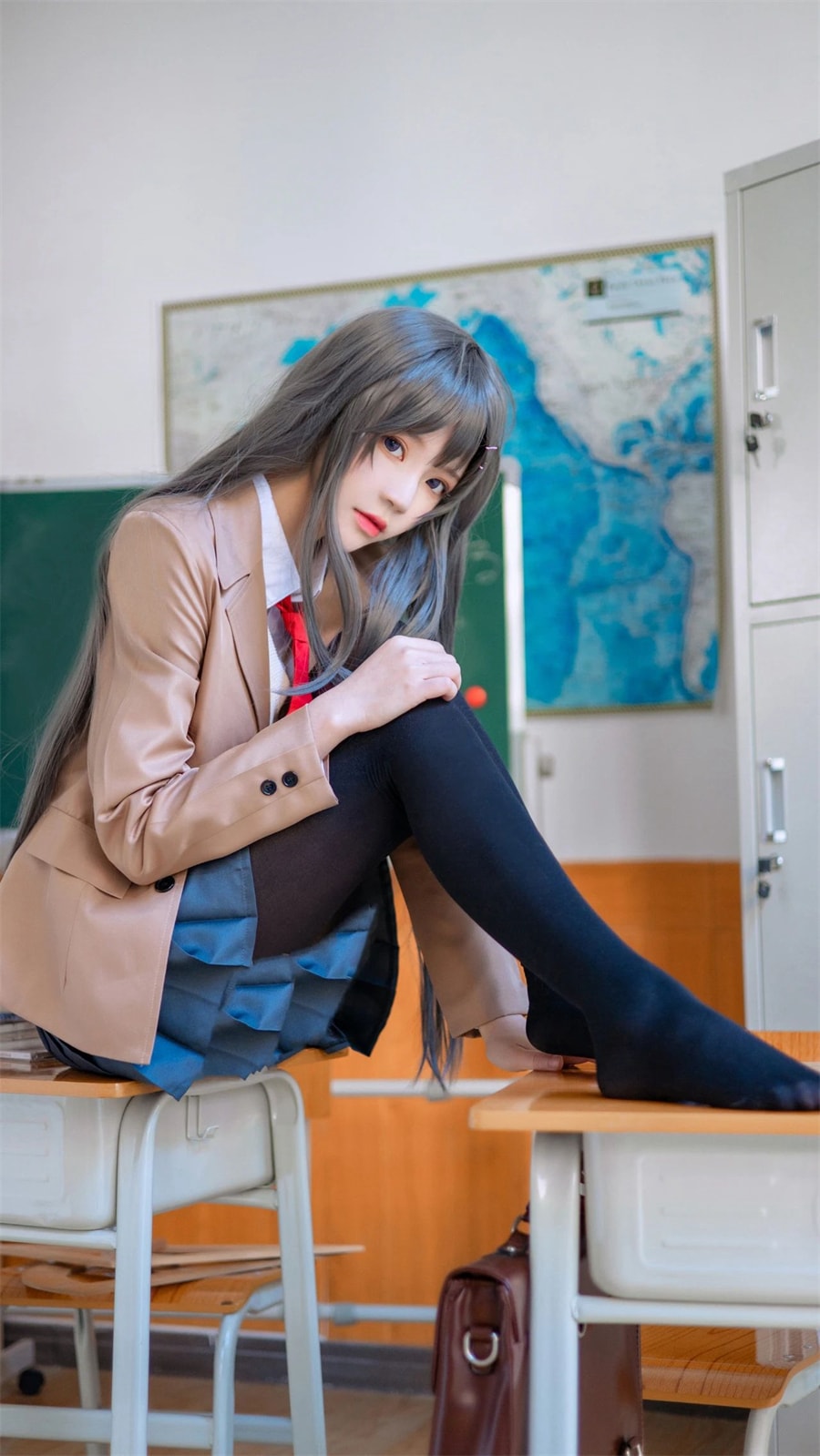 桜桃喵 cos  樱岛麻衣