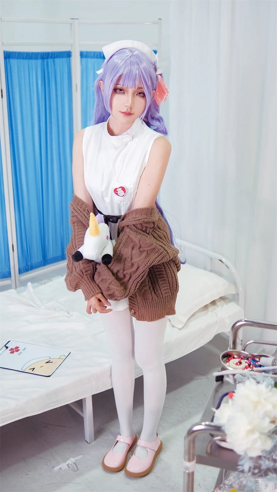 泡芙喵喵酱www cos碧蓝航线独角兽