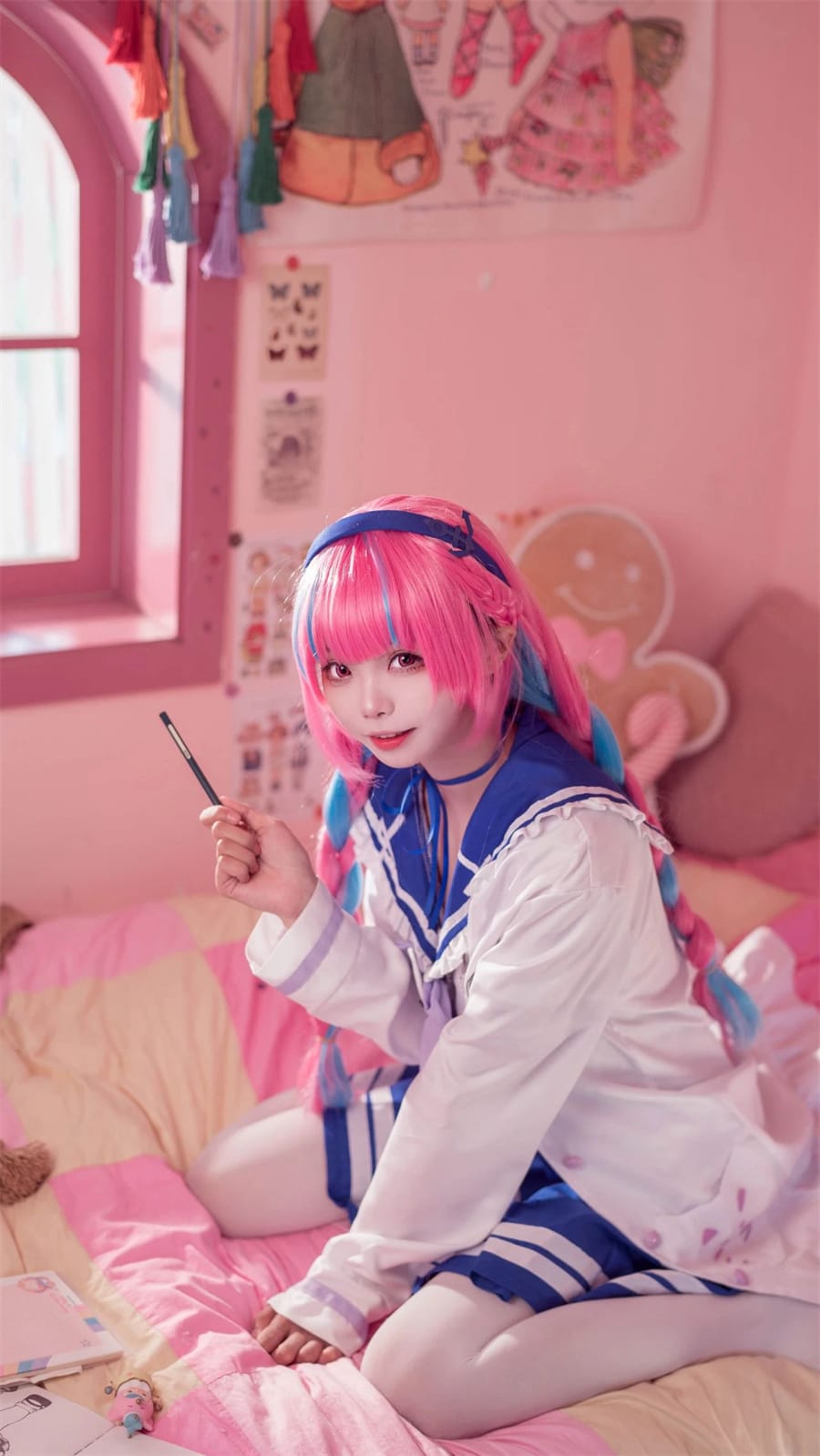 艾西Aiwest cos 虚拟主播阿夸