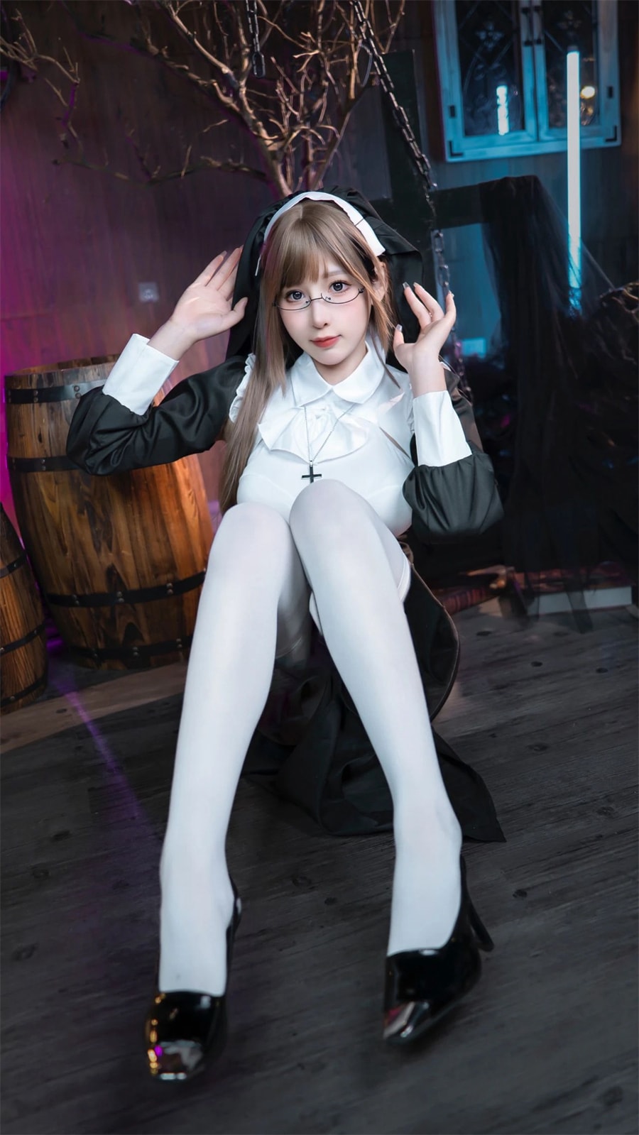 雯粥粥i cos修女