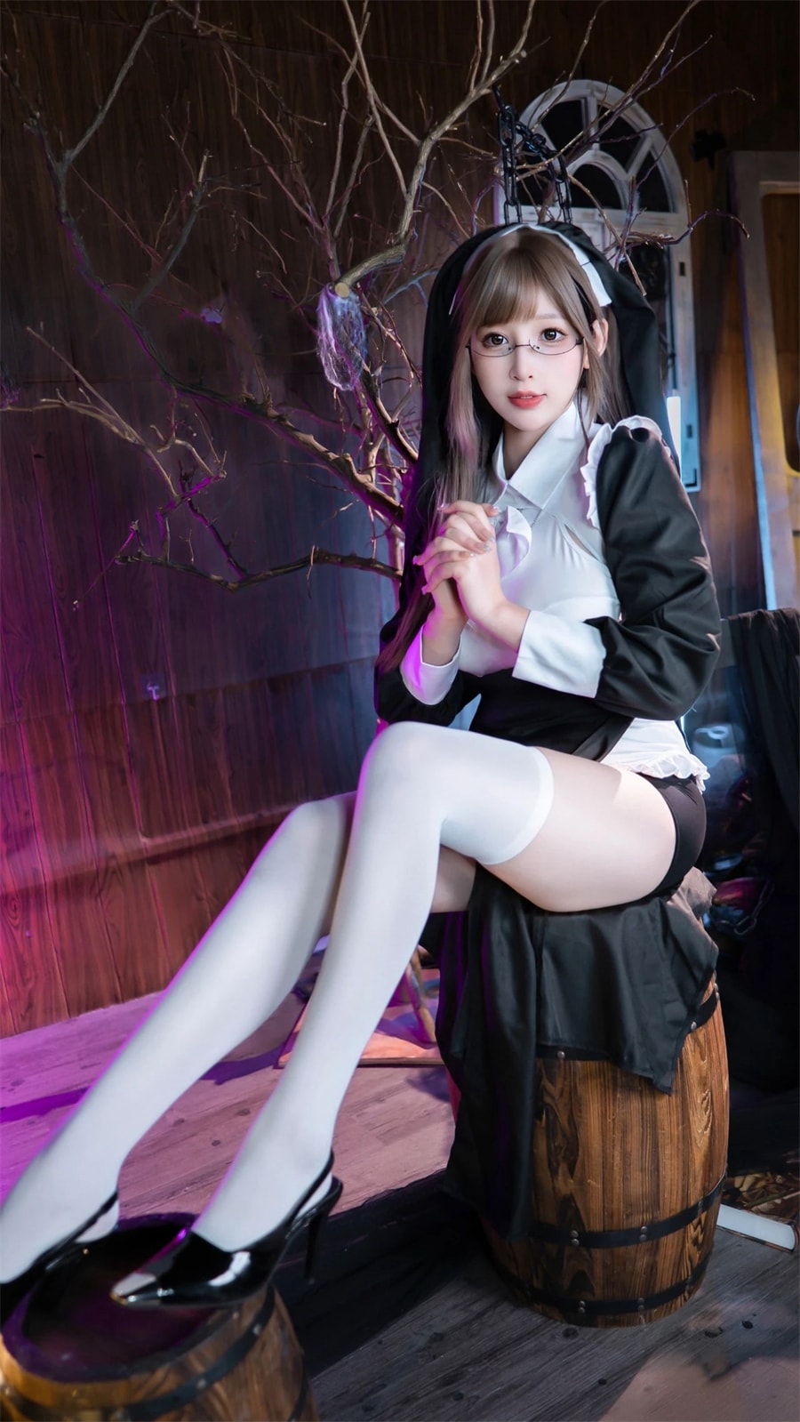 雯粥粥i cos修女