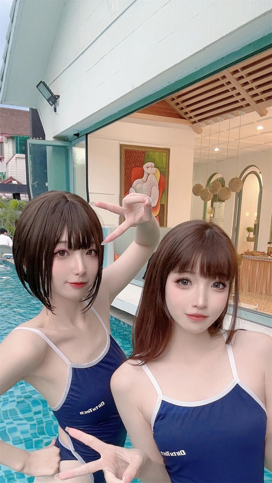 封疆疆w#祖木子cos小海月竞泳