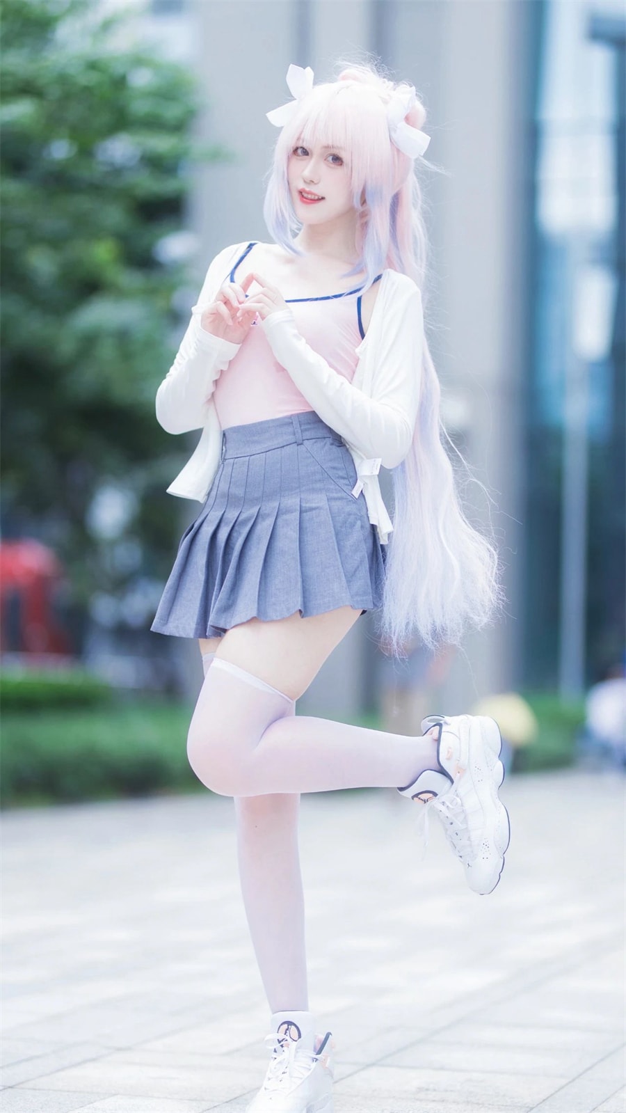 麻衣晴子cos常服心海