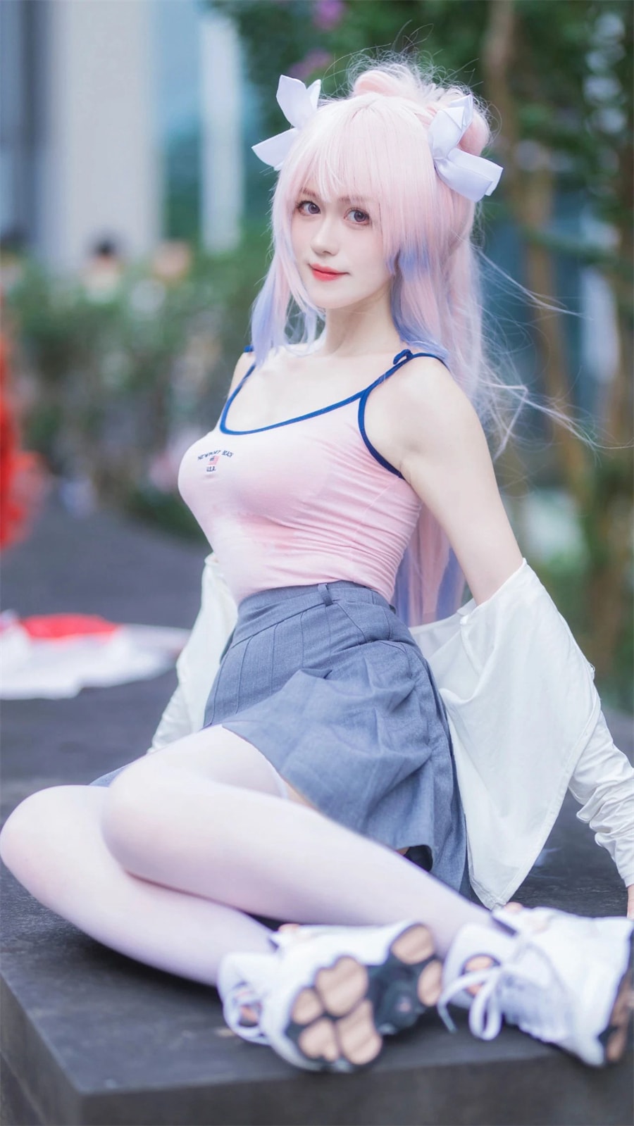 麻衣晴子cos常服心海