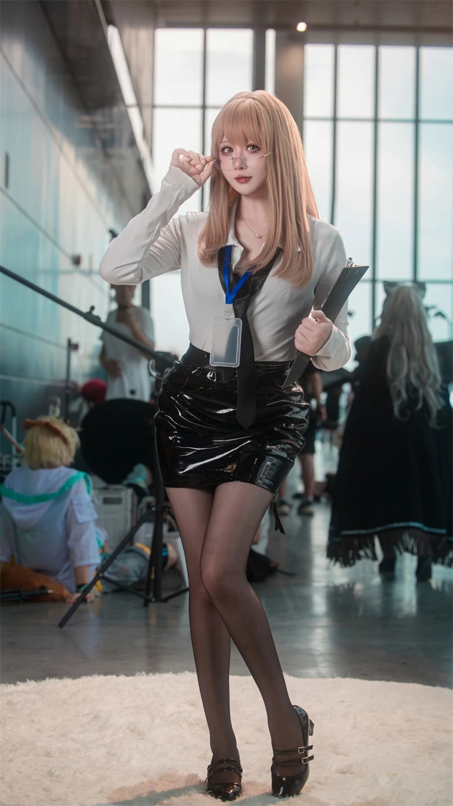 酒酿促织nya cosplay nikke 艾玛OL