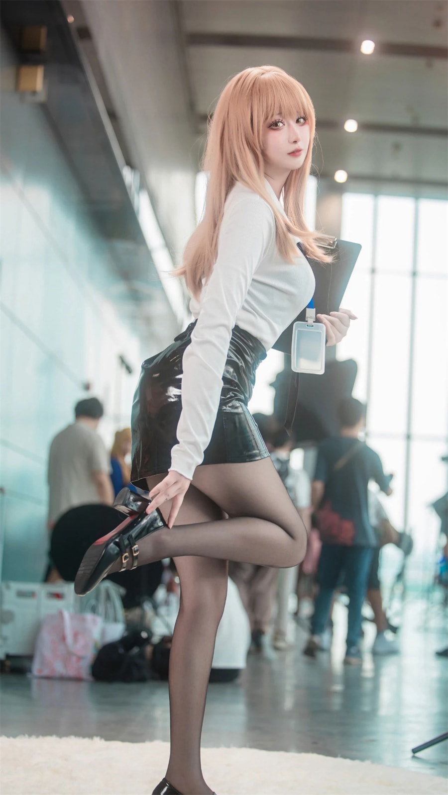 酒酿促织nya cosplay nikke 艾玛OL