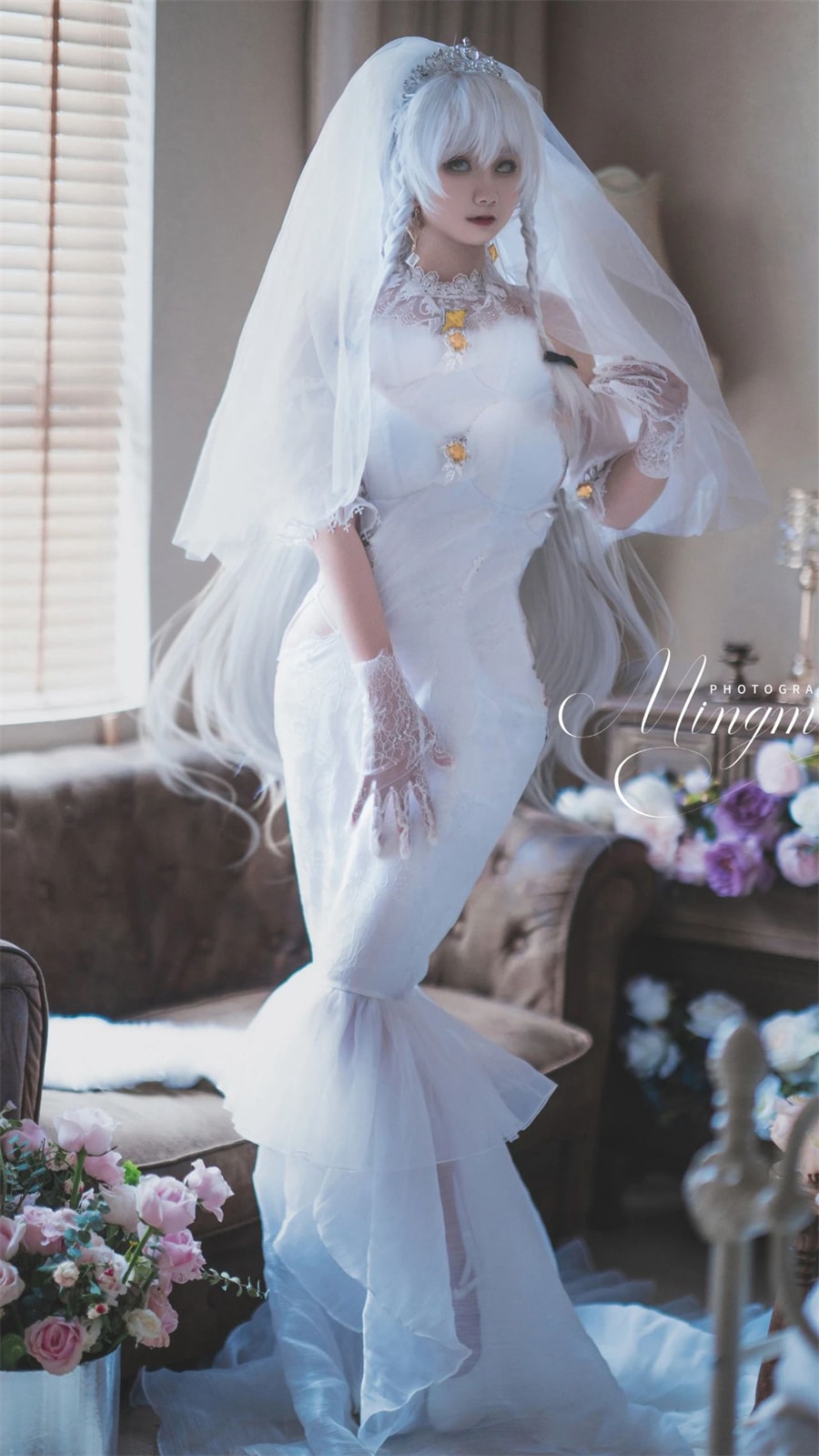千岛美美  cosplay 碧蓝航线赫敏