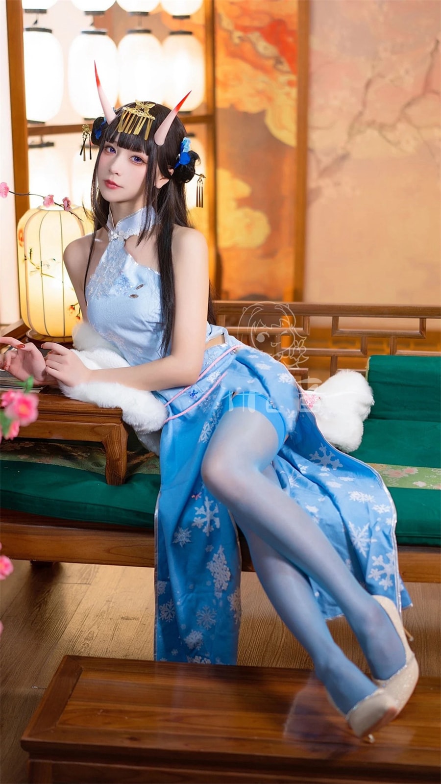 拼音音_cosplay碧蓝航线能代(貅)冬雪沁香