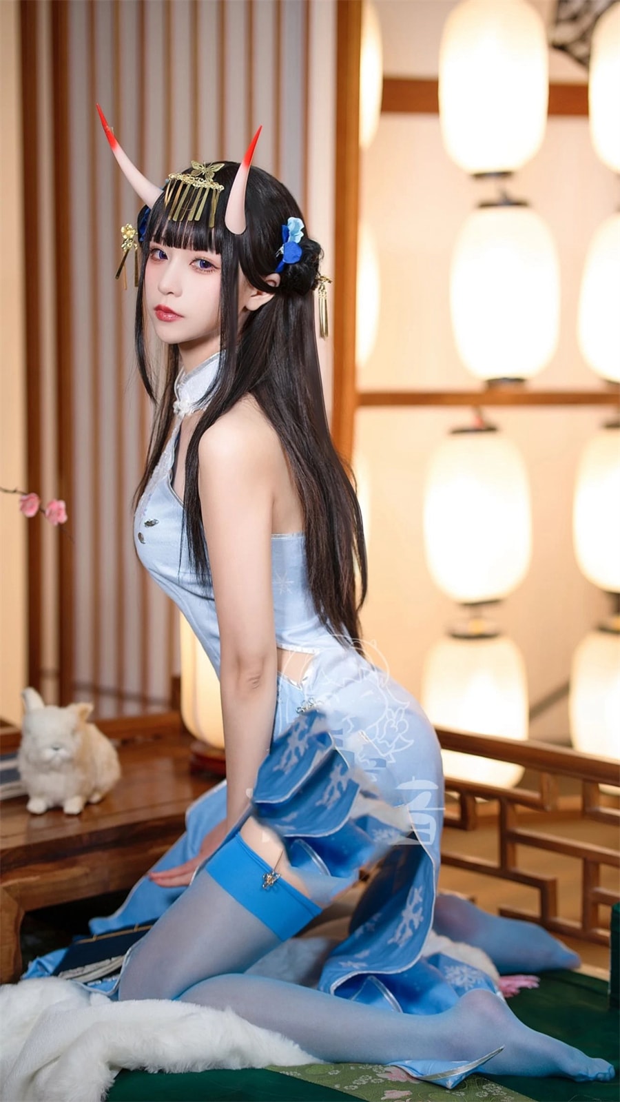 拼音音_cosplay碧蓝航线能代(貅)冬雪沁香