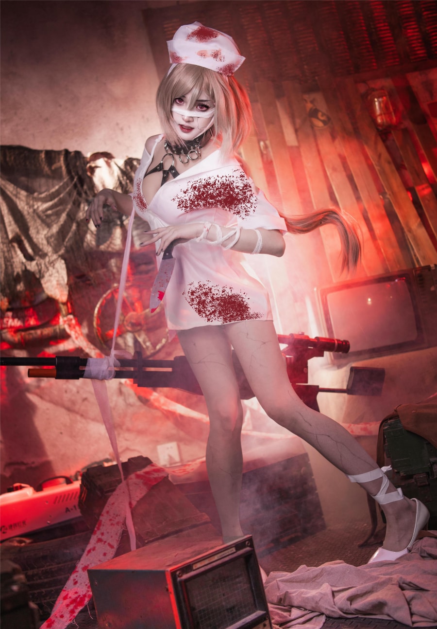 比比骨骼精奇QwQ  cosplay  少女前线Kord
