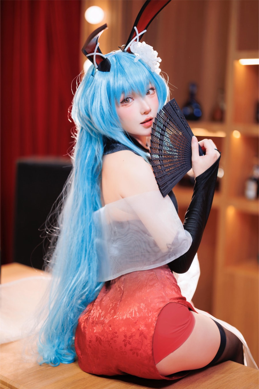 阿包也是兔娘cos碧蓝航线