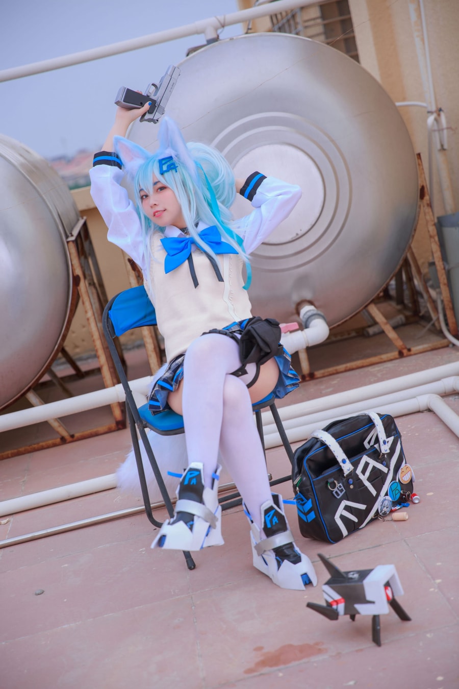 G44不会受伤 少女前线 PA15校服